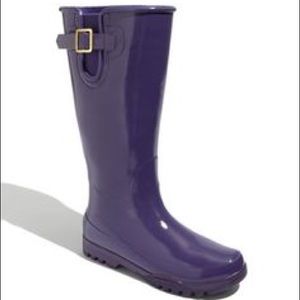 Purple Sperry Rain-boots